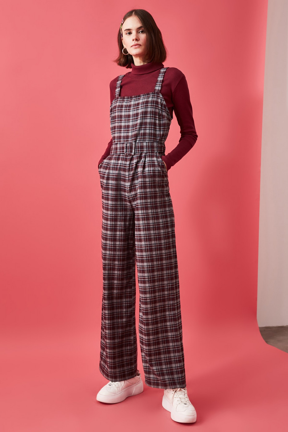 Trendyol Multicolor Belt Strap Jumpsuit