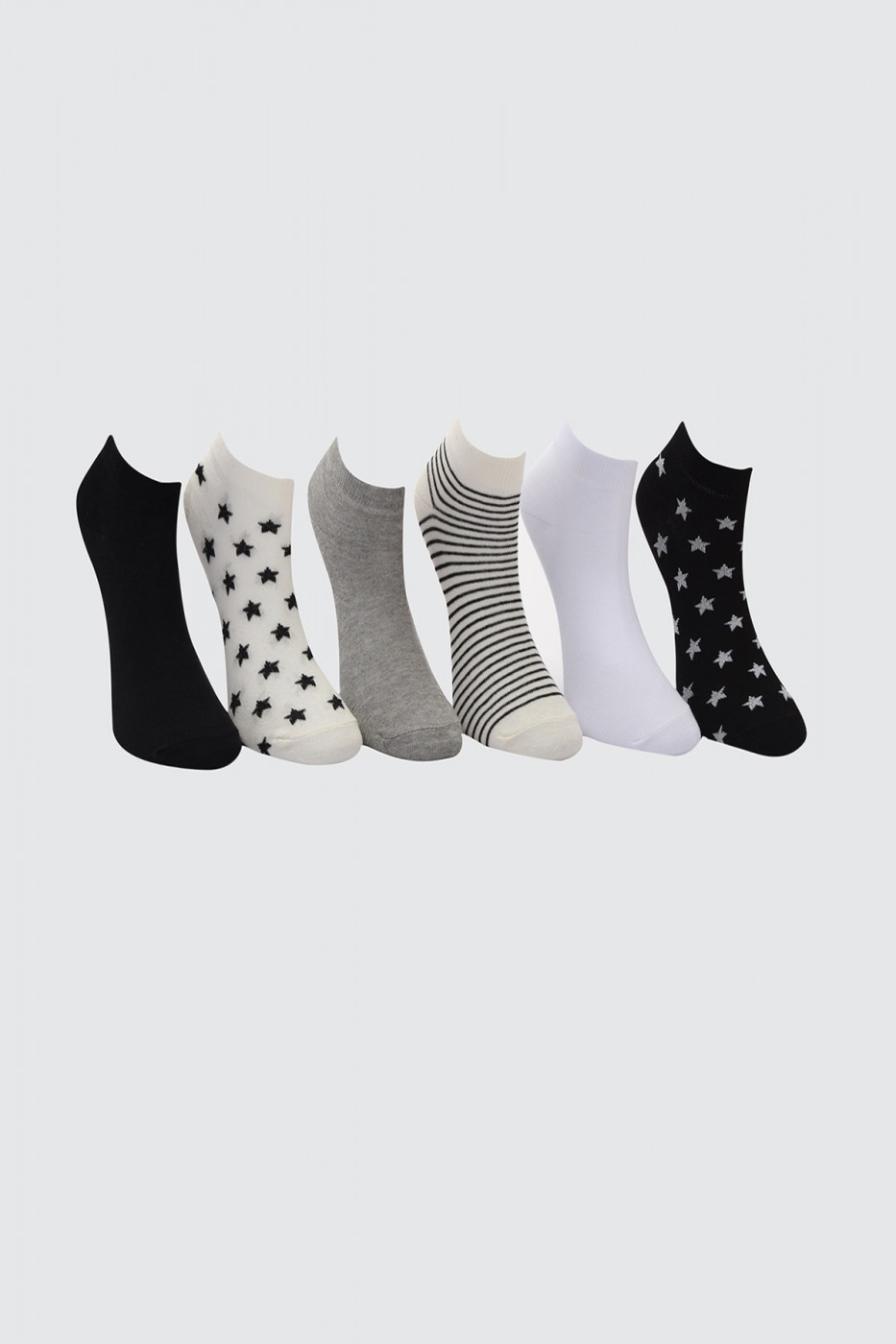 Trendyol Grey 6 Pack Knitted Socks