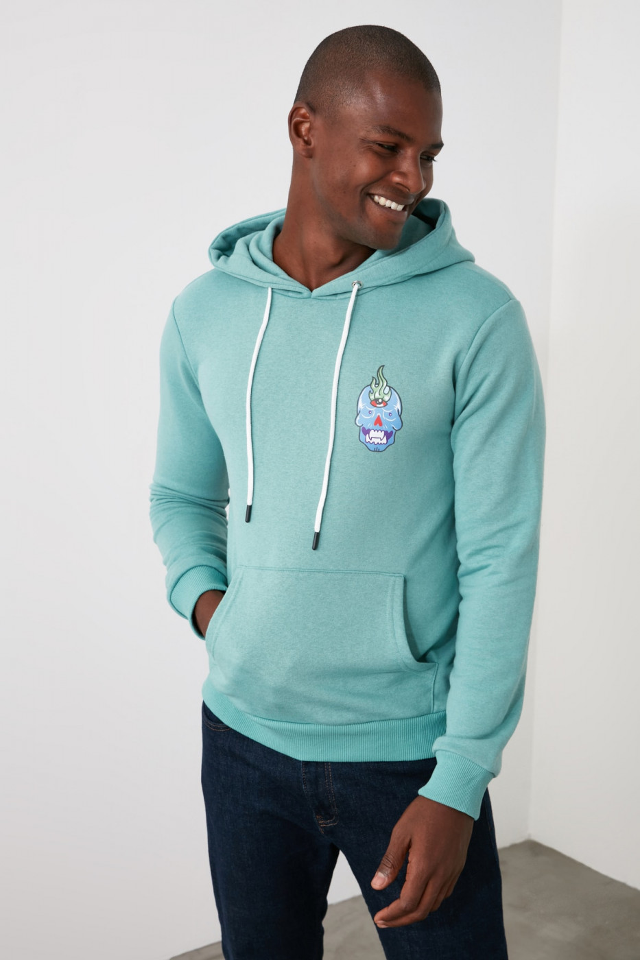 Trendyol Oil Men's Sweatshirt