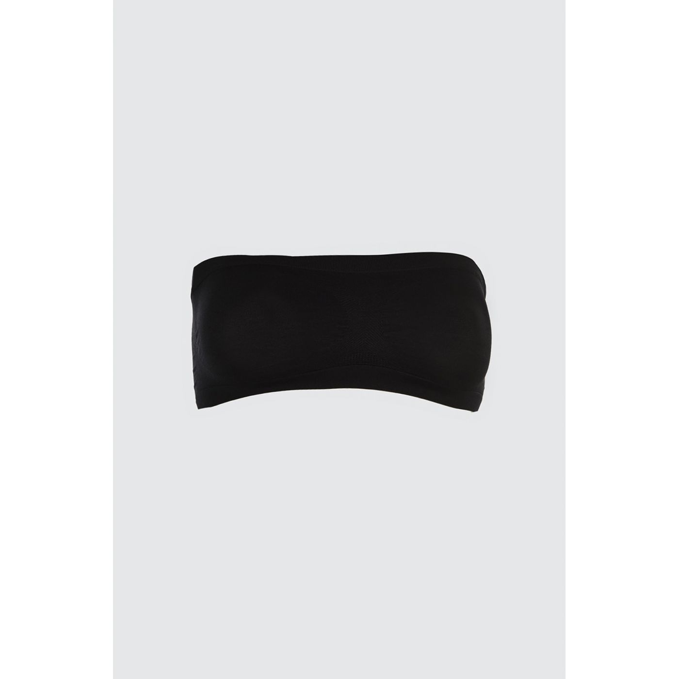 Trendyol Black Strapless Seamless Buswheel