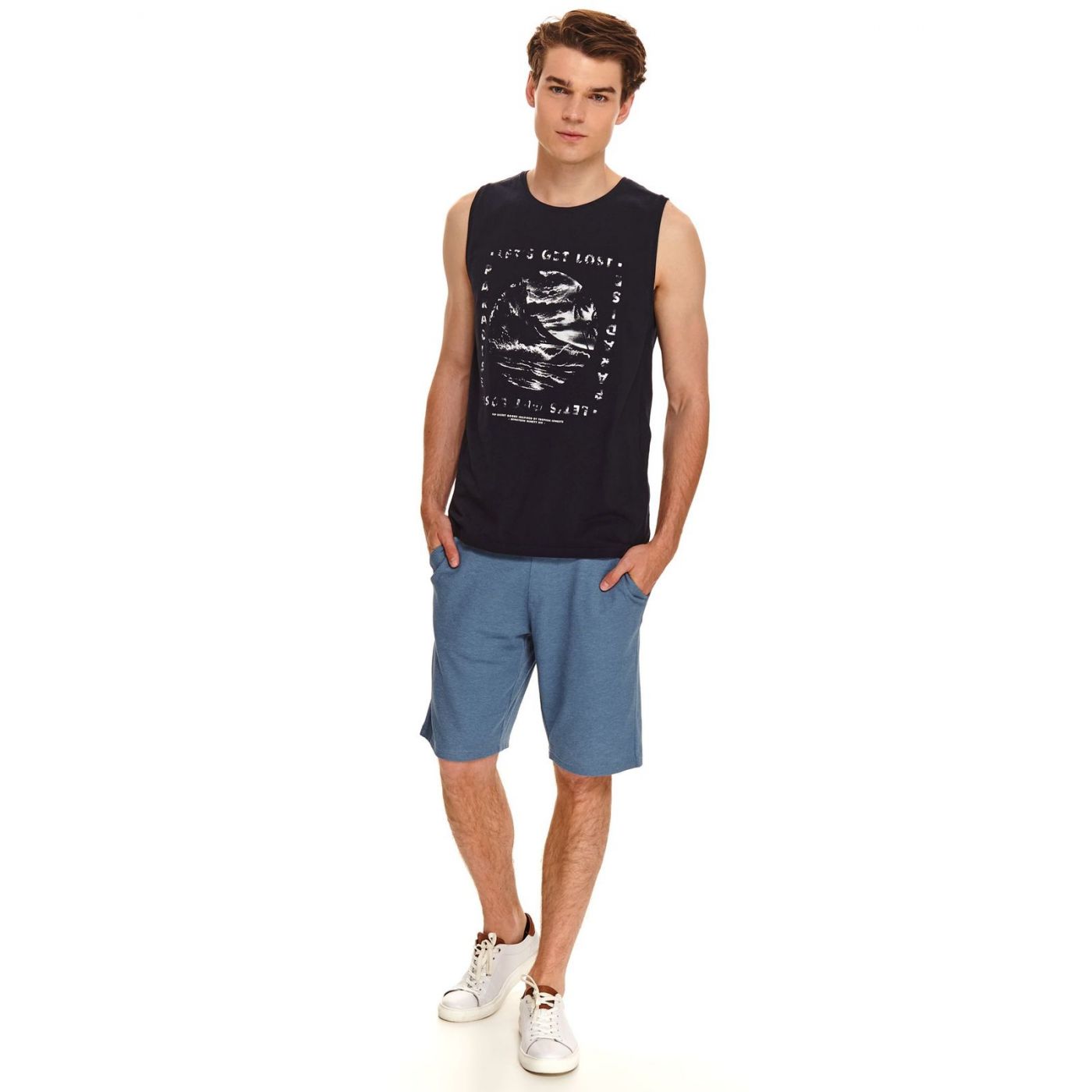 Top Secret MEN'S SLEVELESS T-SHIRT