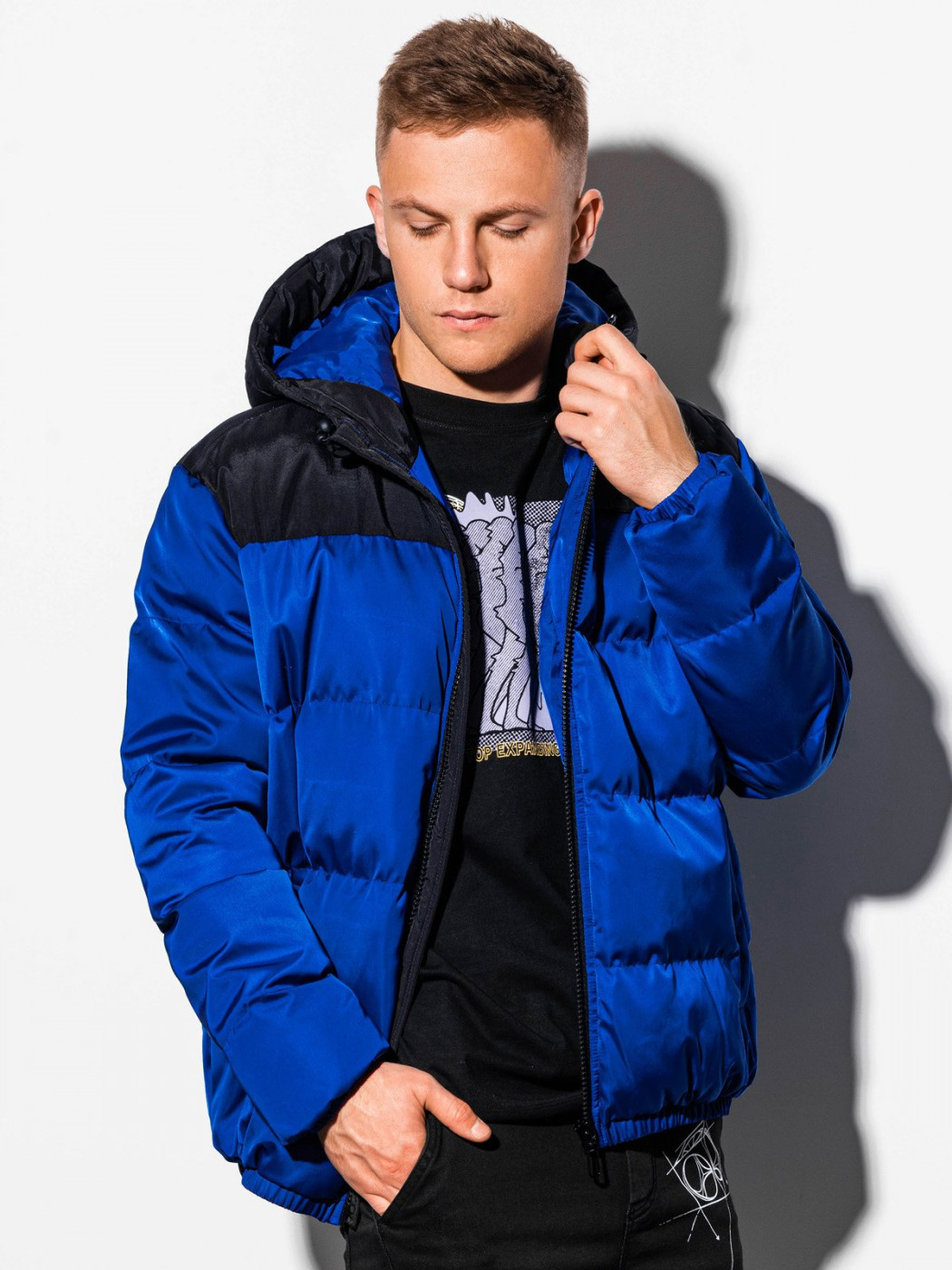 Ombre Clothing Men's winter jacket C458