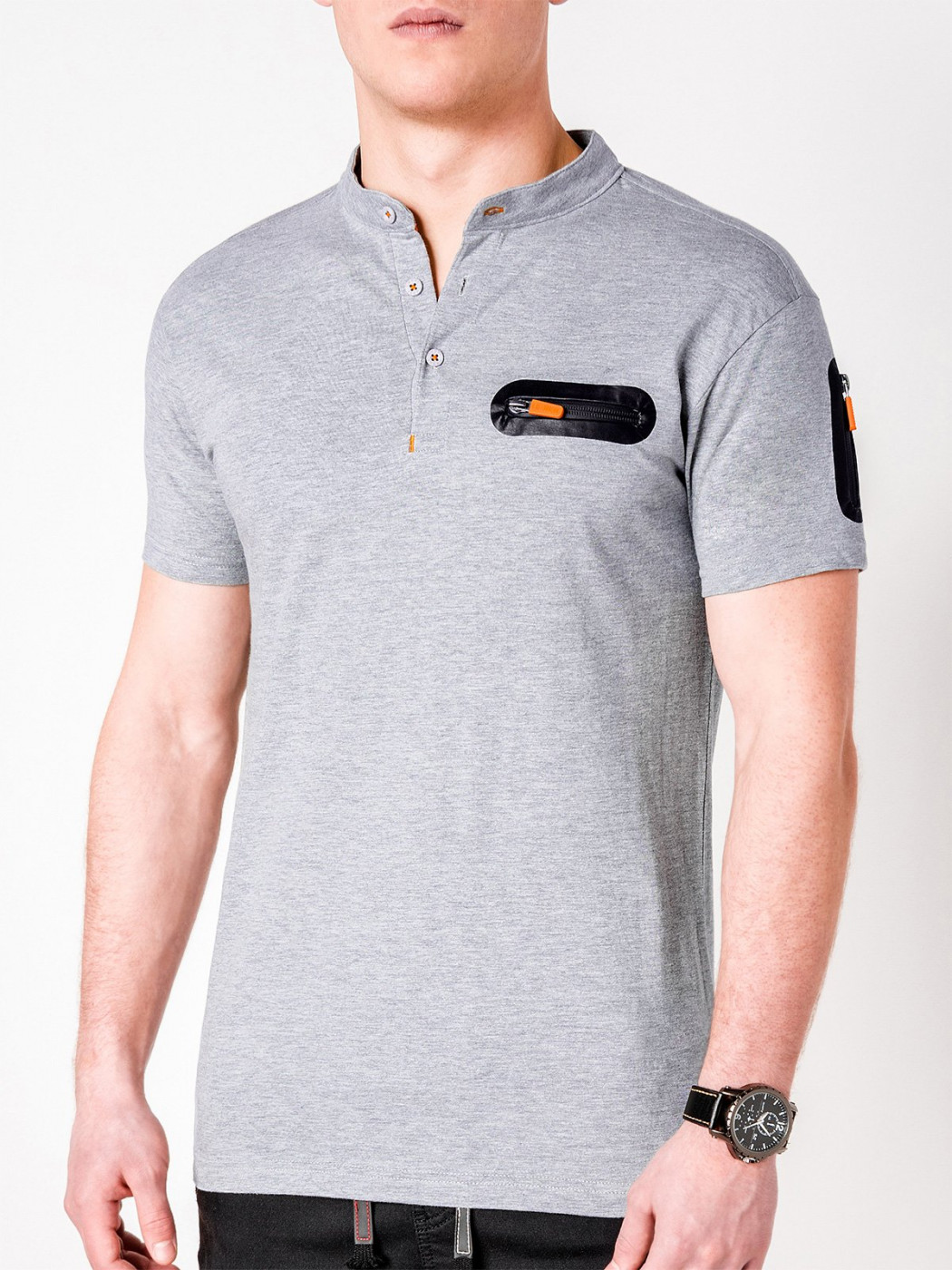 Ombre Clothing Men's plain t-shirt S665