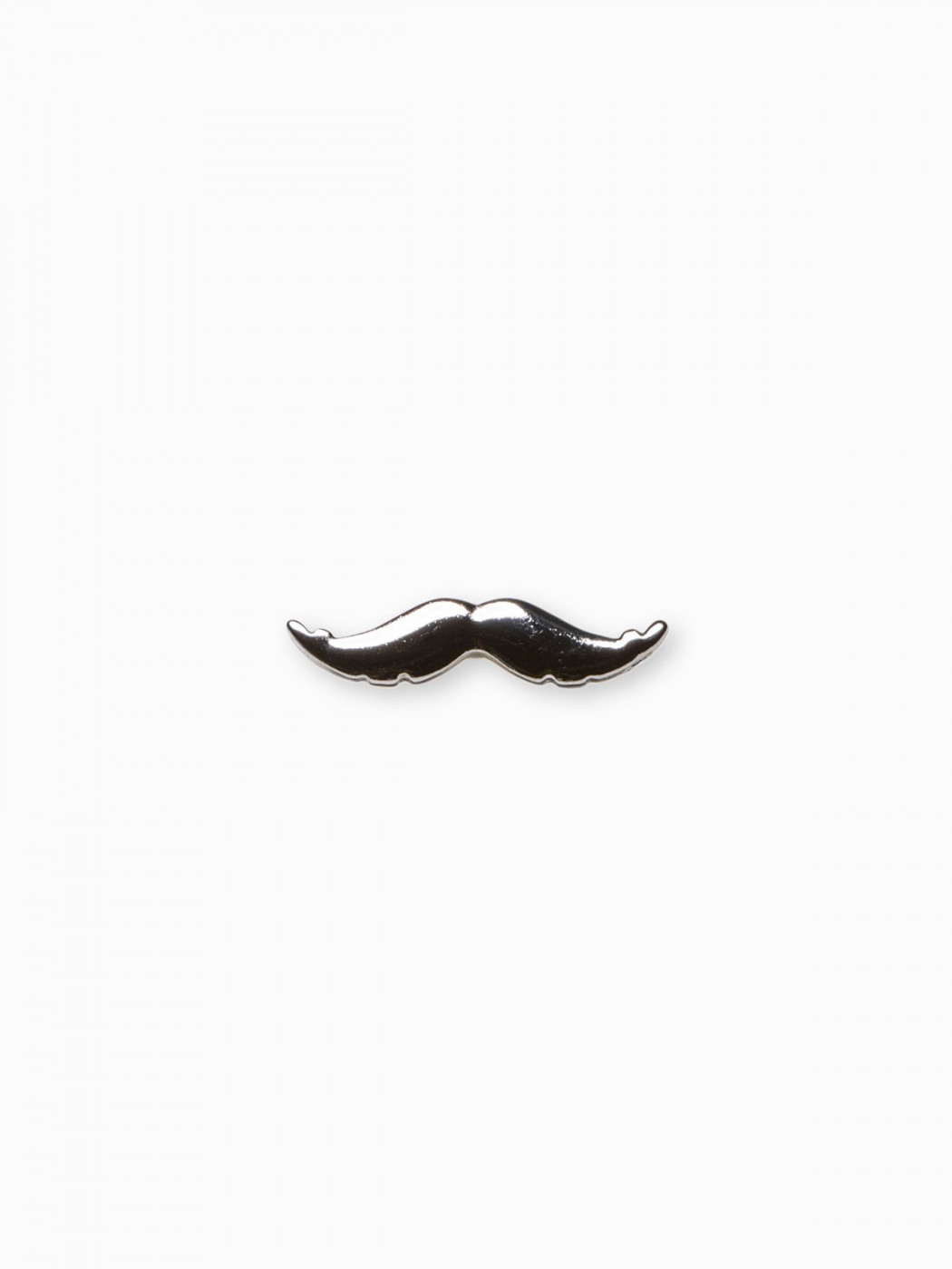 Ombre Clothing Men's lapel pin moustache A228