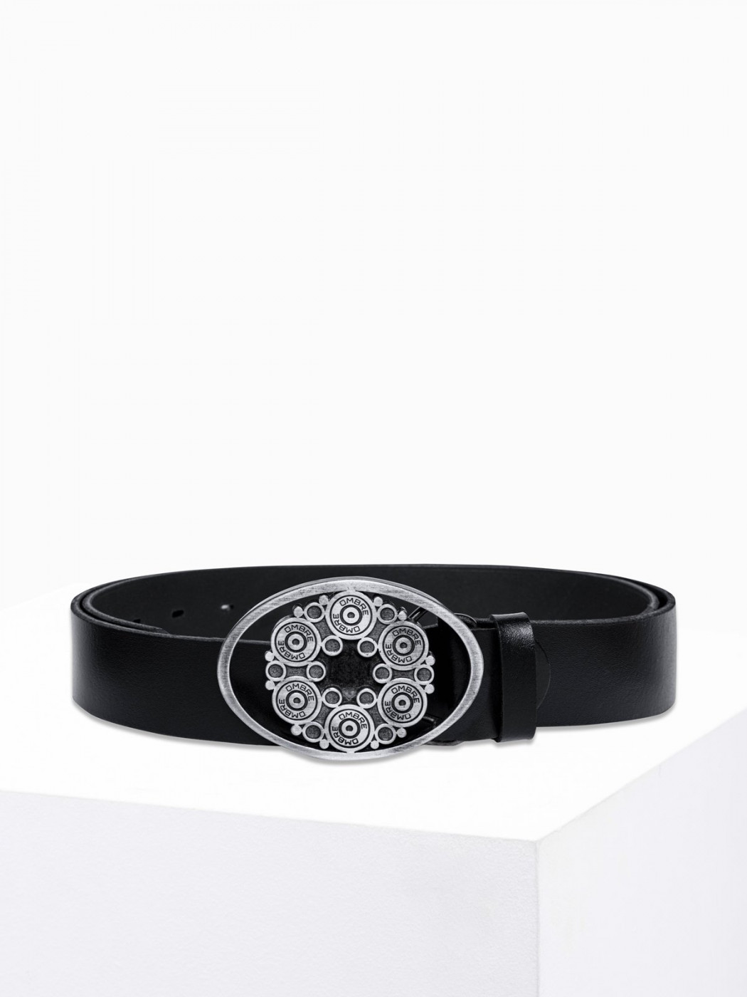 Ombre Clothing Men's leather belt A259