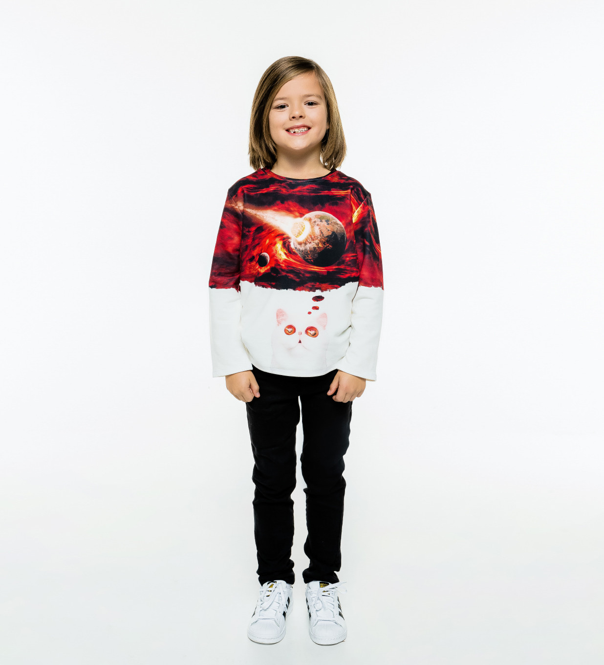 Mr. GUGU & Miss GO Unisex's Sweater KS-PC1584