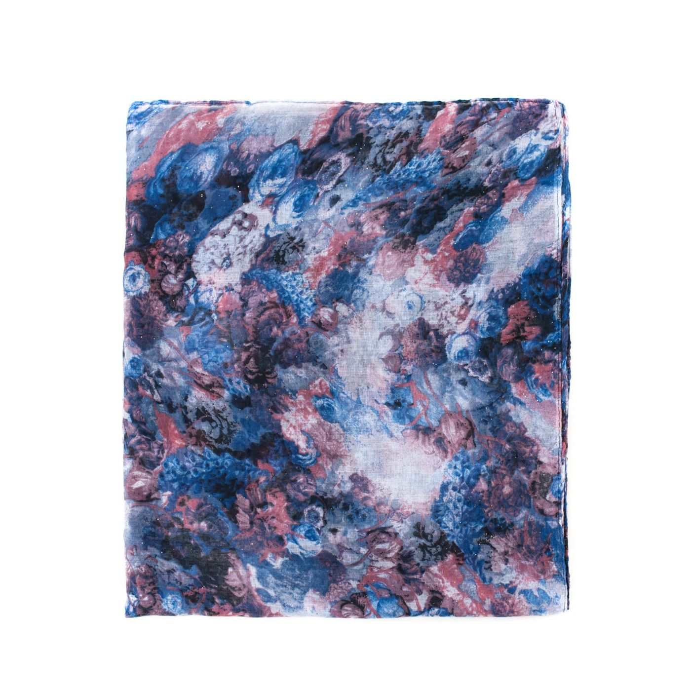 Art Of Polo Woman's Scarf sz19572 Navy Blue/Pink