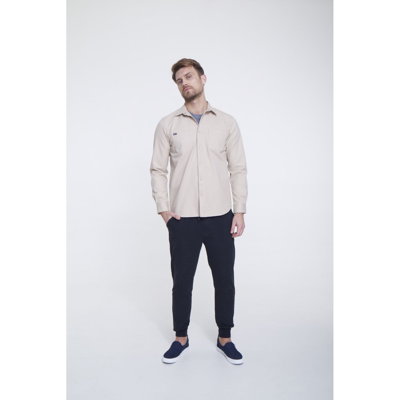 Big Star Man's Longsleeve Shirt 141744 -800
