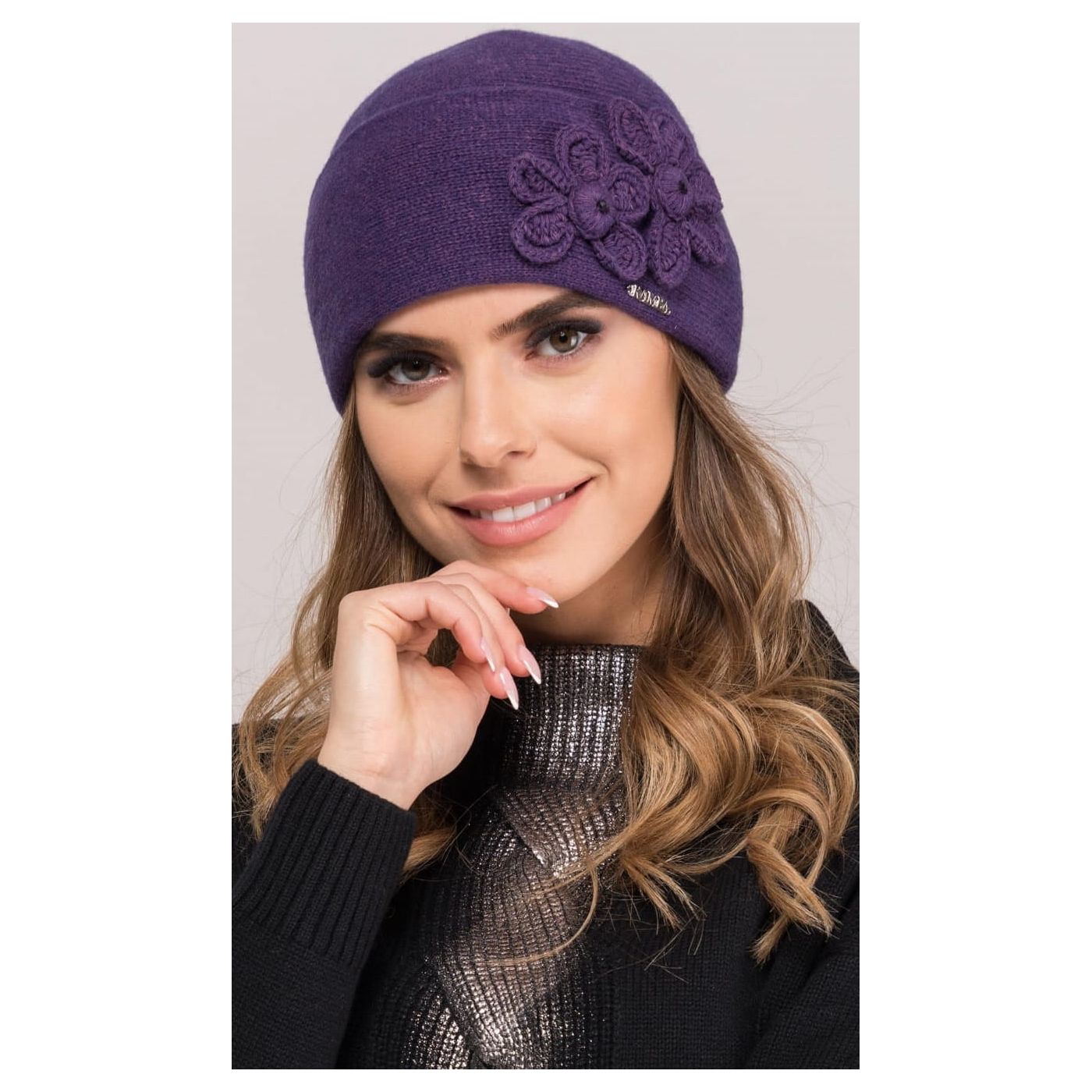 Kamea Woman's Hat K.17.019.13 Violet