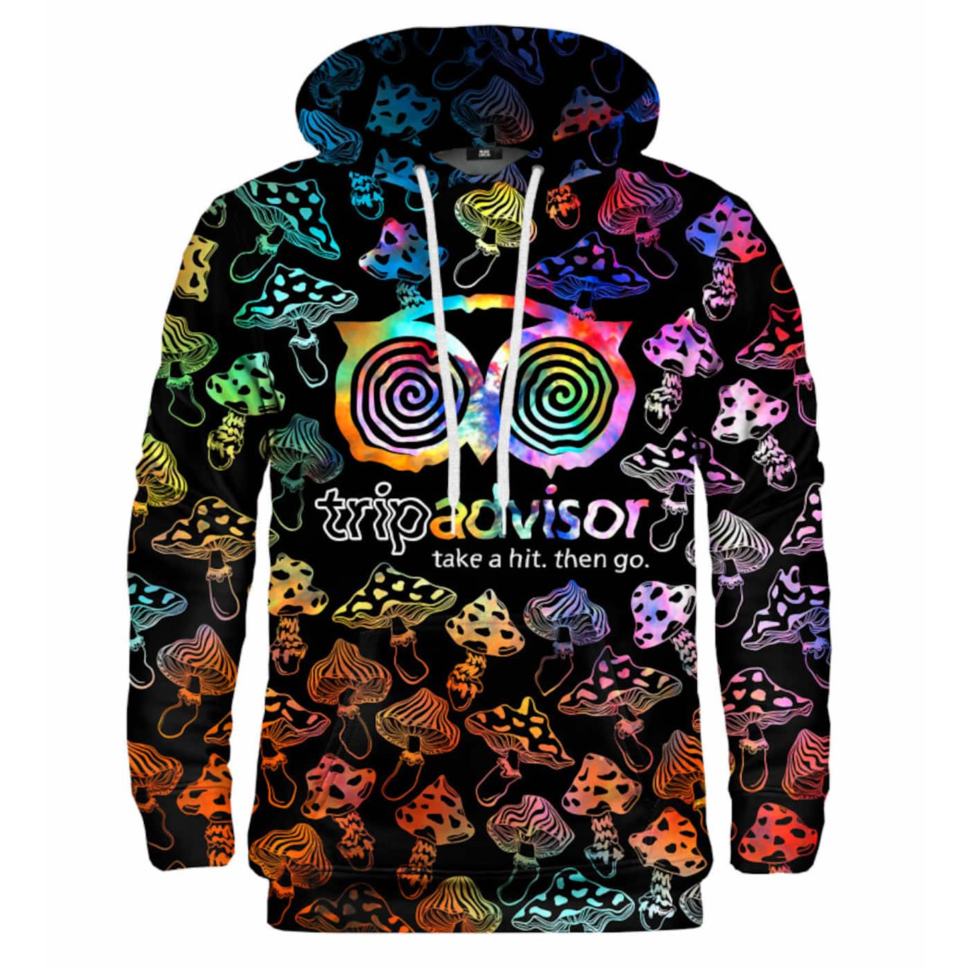 Mr. GUGU & Miss GO Unisex's Hoodie Kangaroo H-K2058