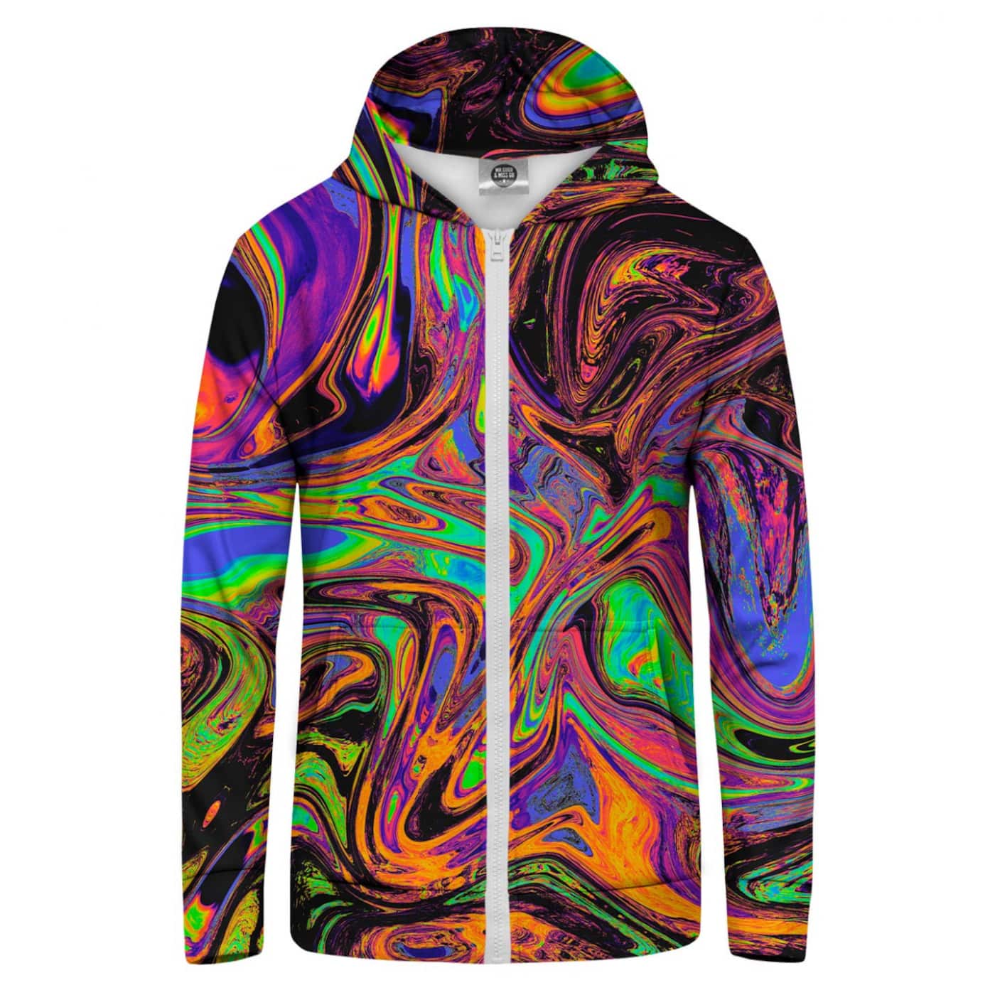 Mr. GUGU & Miss GO Unisex's Hoodie HKZ-U-PC 1723 Violet