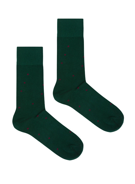 Kabak Unisex's Socks Organic Dots Ir