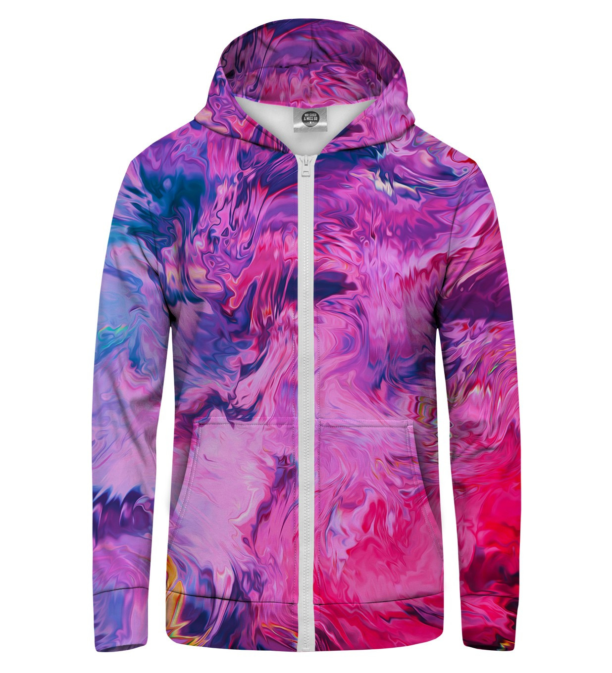 Mr. GUGU & Miss GO Unisex's Hoodie HKZ-U-PC 932 Violet