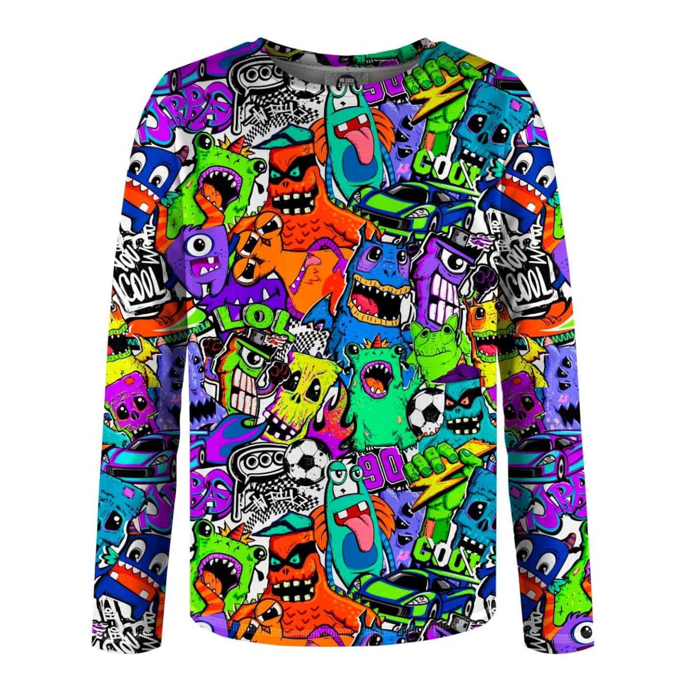Mr. GUGU & Miss GO Unisex's Longsleeve LS-K-LNG1595 Violet
