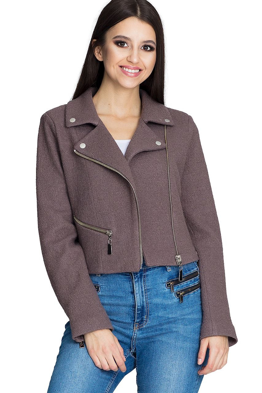 Figl Woman's Jacket M607 Mocca