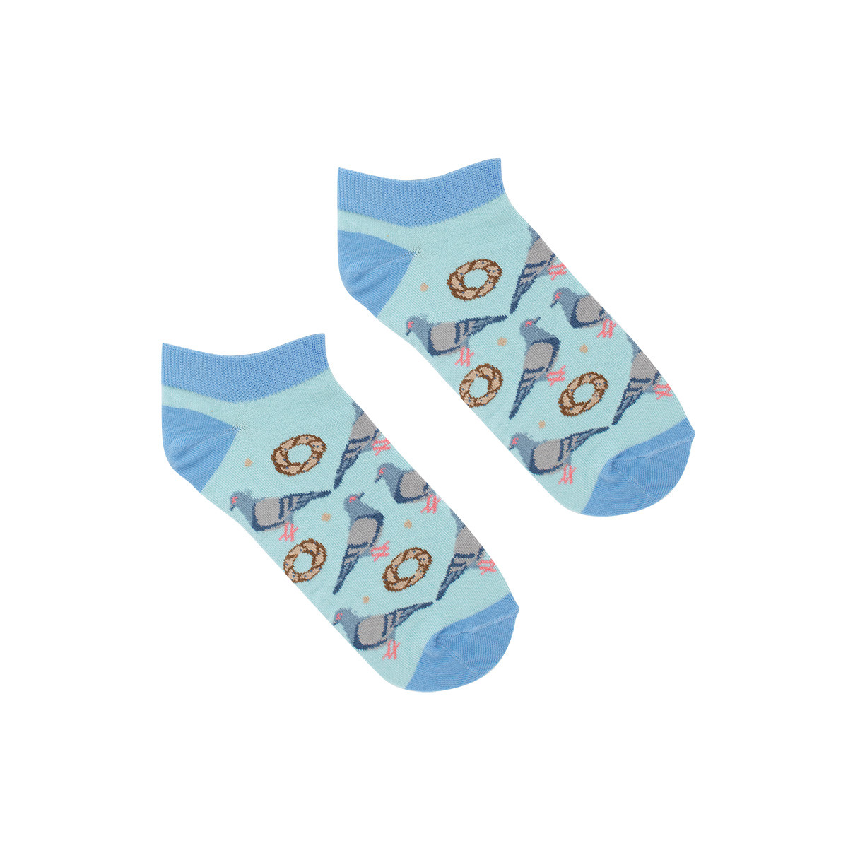 Kabak Unisex's Socks Short Cracow Doves