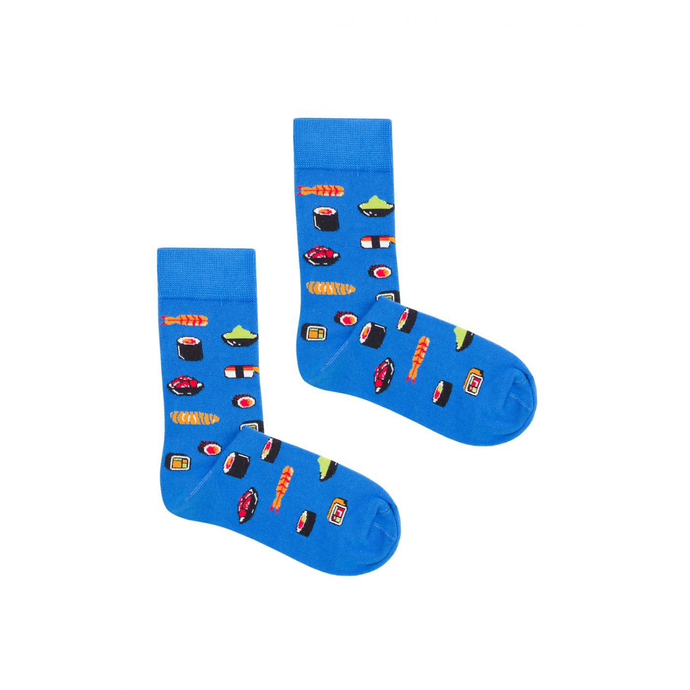 Kabak Unisex's Socks Patterned Sushi