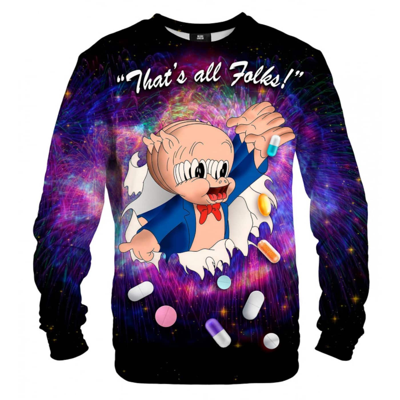 Mr. GUGU & Miss GO Unisex's Sweater S-PC1655 Purple