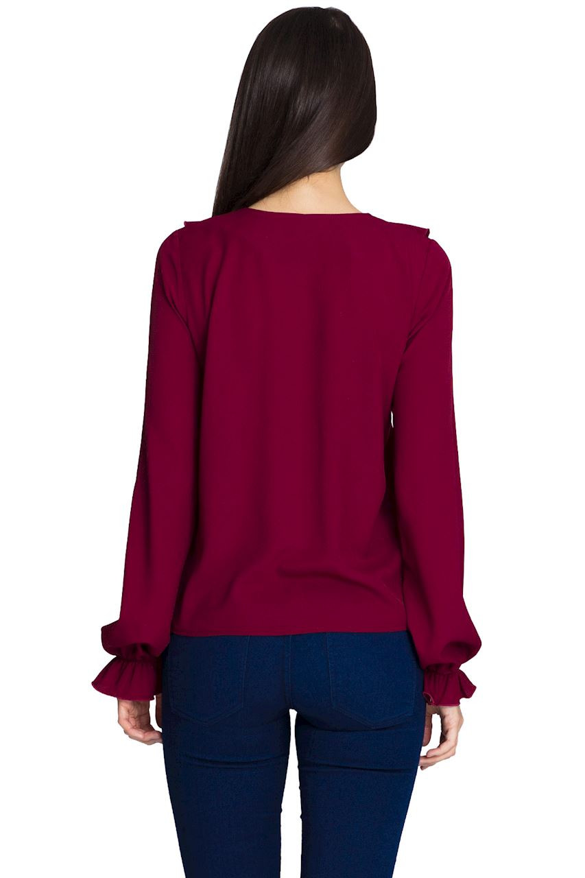 Figl Woman's Blouse M609 Deep