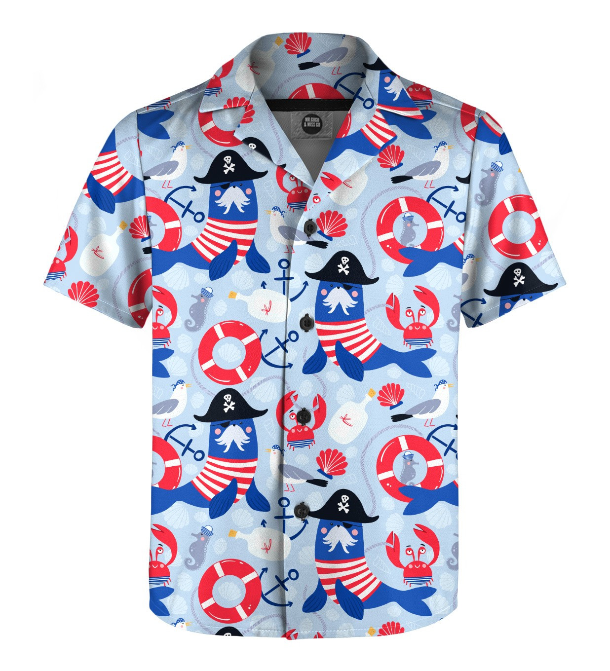 Mr. GUGU & Miss GO Man's Shirt SH-K1607