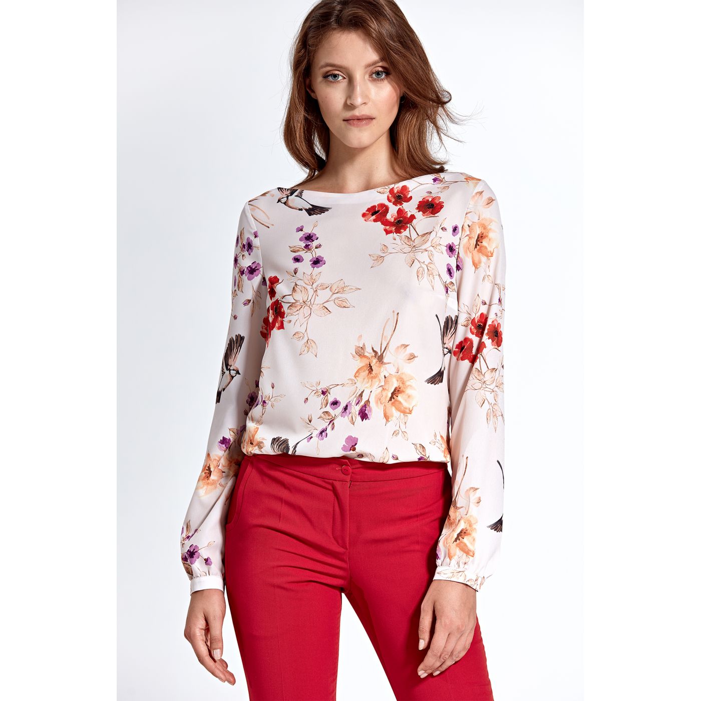 Colett Woman's Blouse Cb20 Pattern Ecru