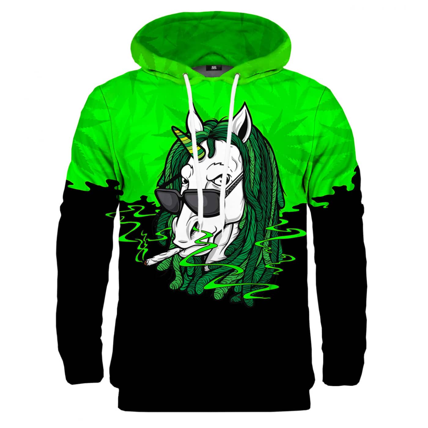Mr. GUGU & Miss GO Unisex's Hoodie Kangaroo H-K1708