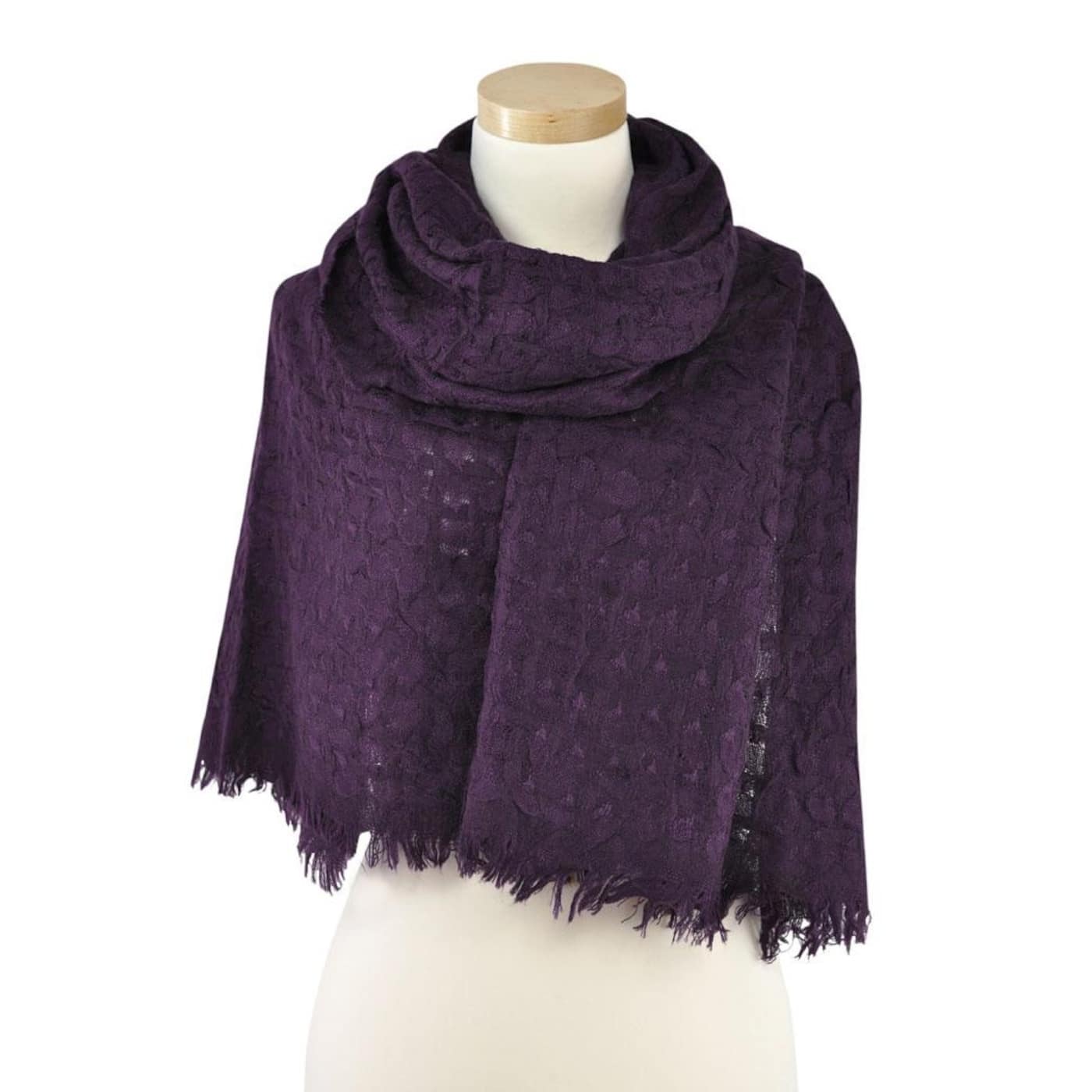 Art Of Polo Woman's Scarf sz974 Purple