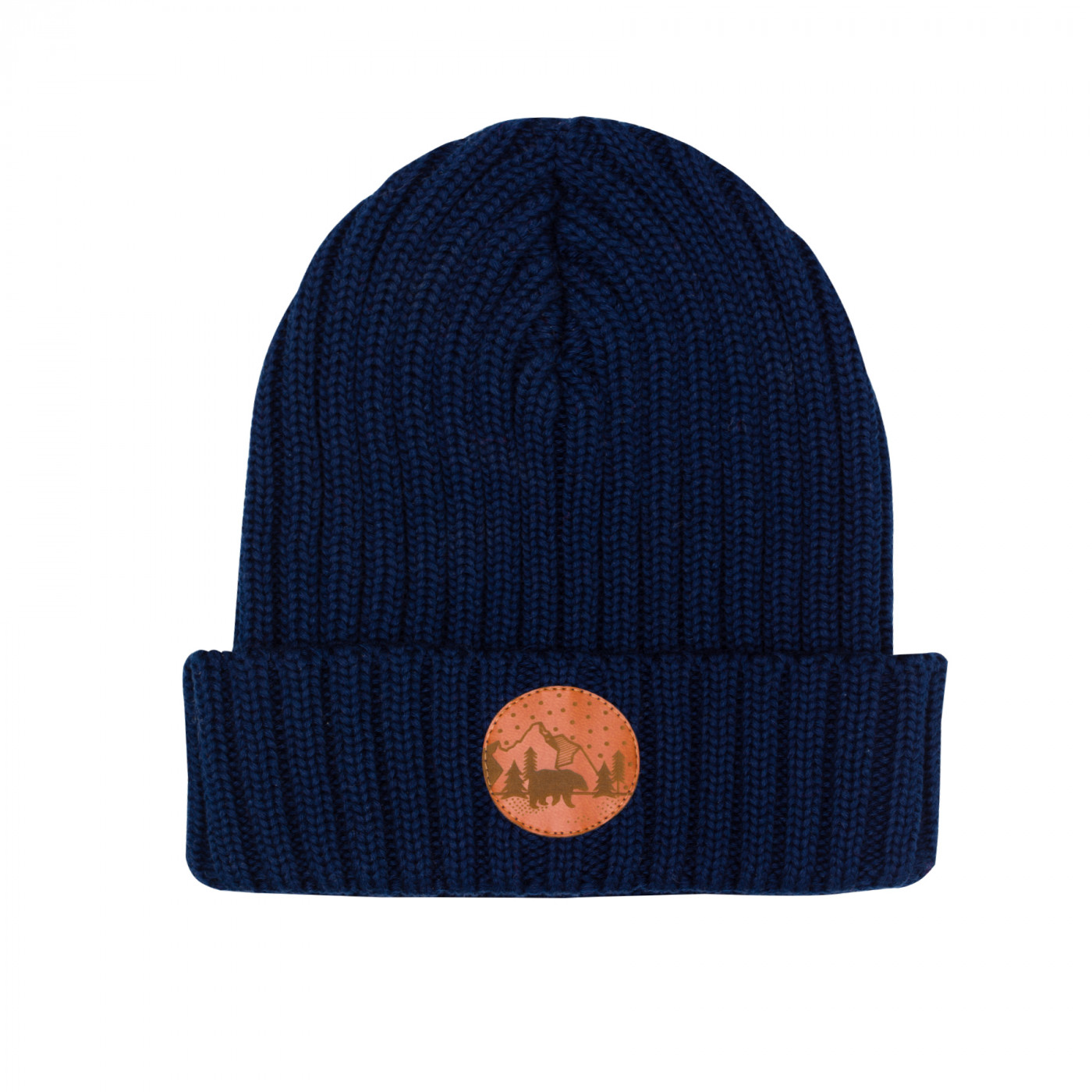 Kabak Unisex's Hat Alcatraz Cotton Navy Blue-70449