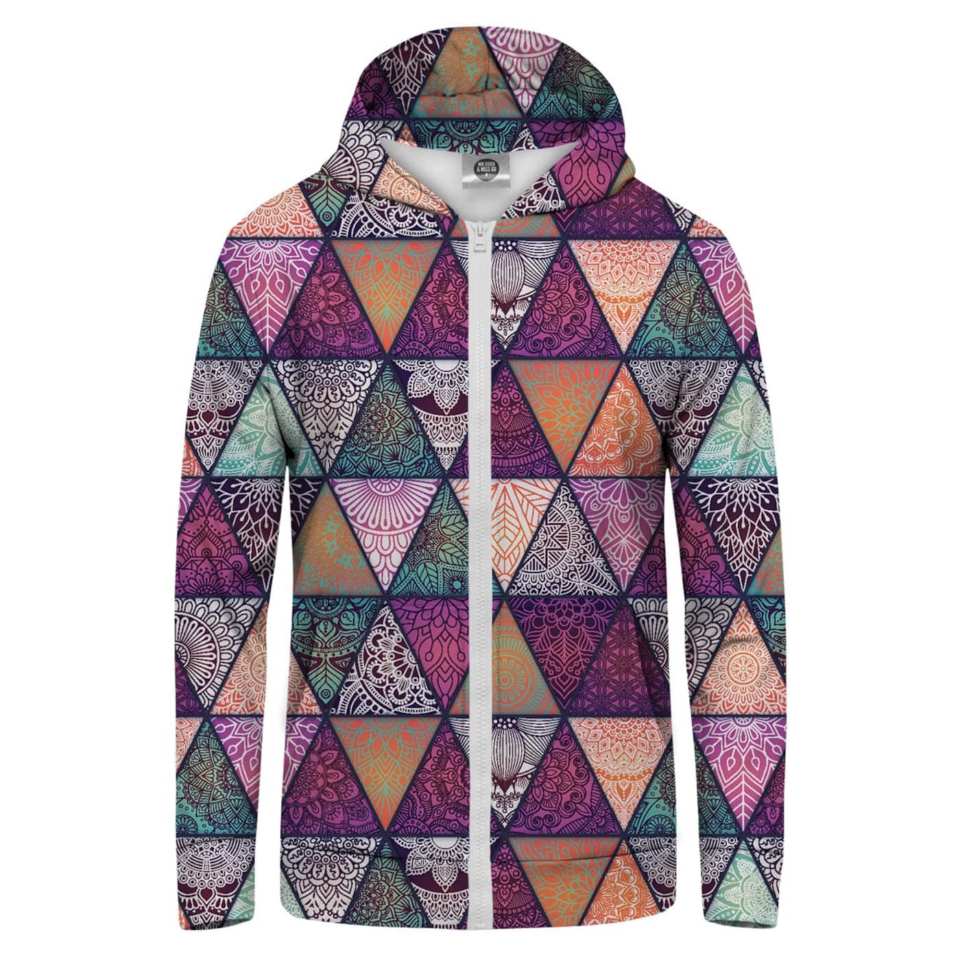 Mr. GUGU & Miss GO Unisex's Hoodie HKZ-U-PC 1072 Violet