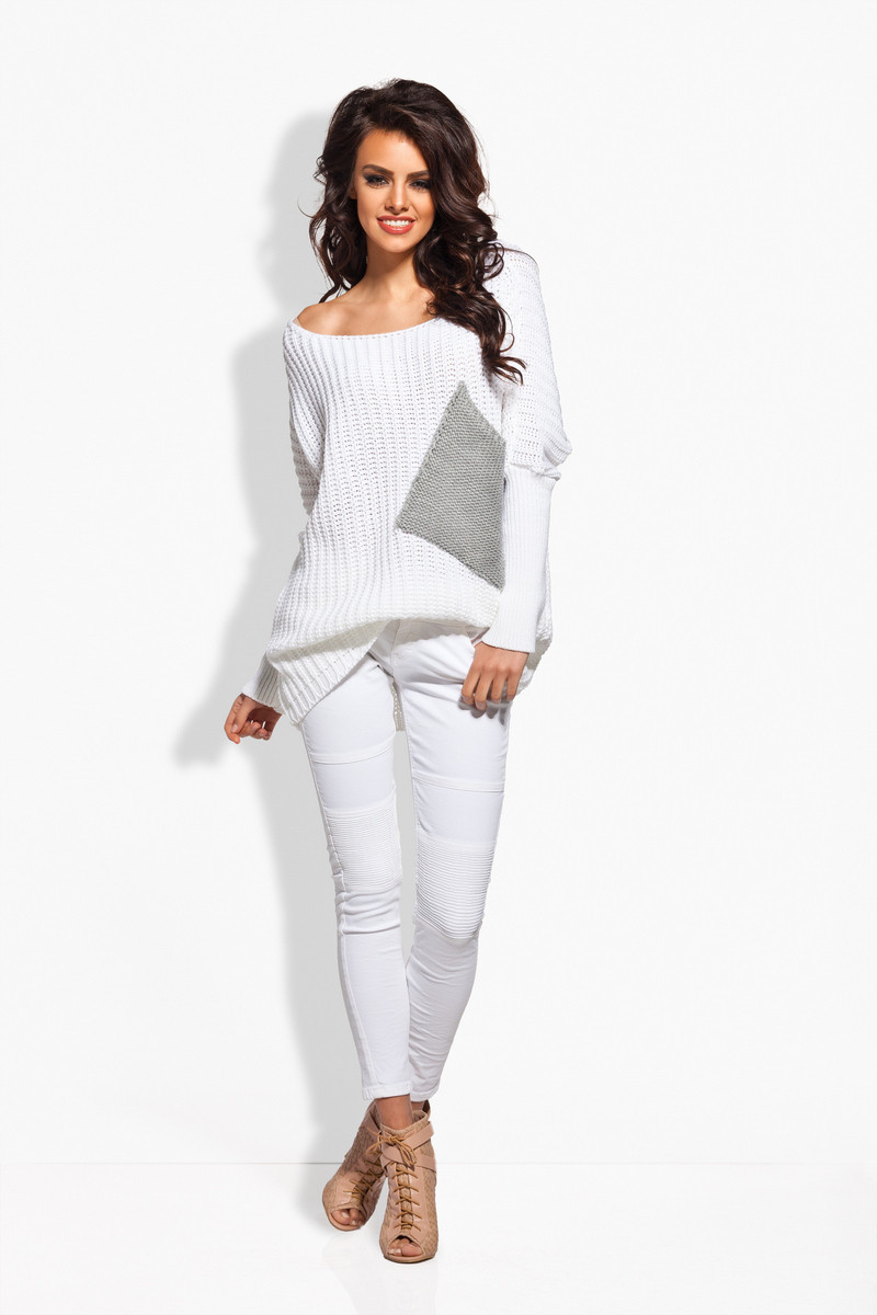 Lemoniade Woman's Sweater LS166 -Light Grey