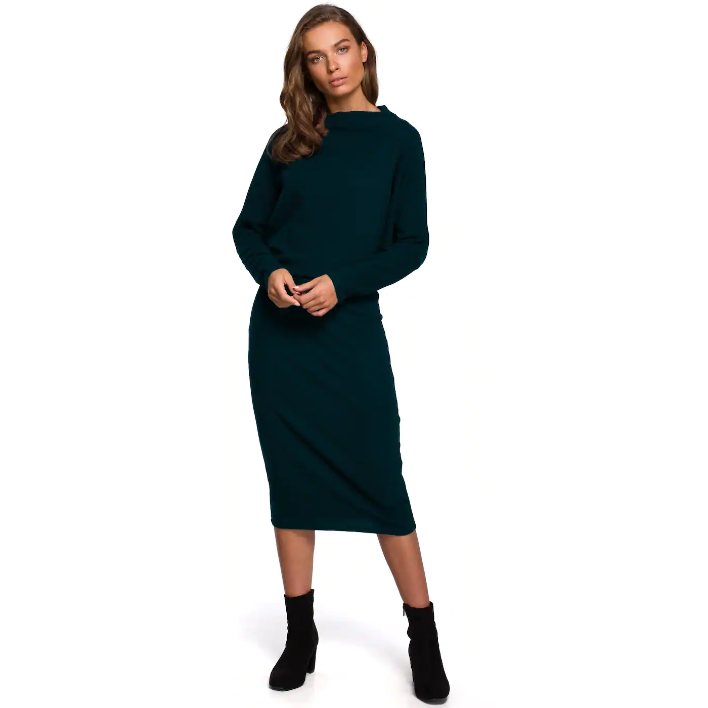 Stylove Woman's Dress S251 Dark