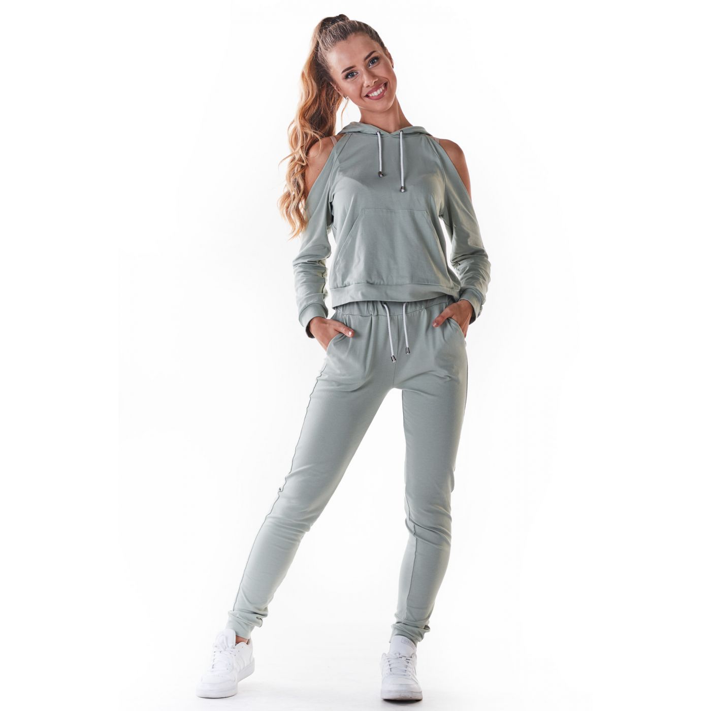 Infinite You Woman's Hoodie M239 Mint