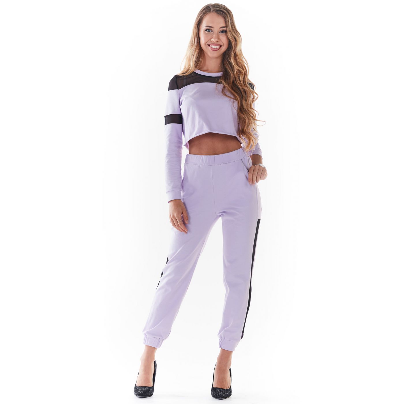 Infinite You Woman's Pants M238 Purple