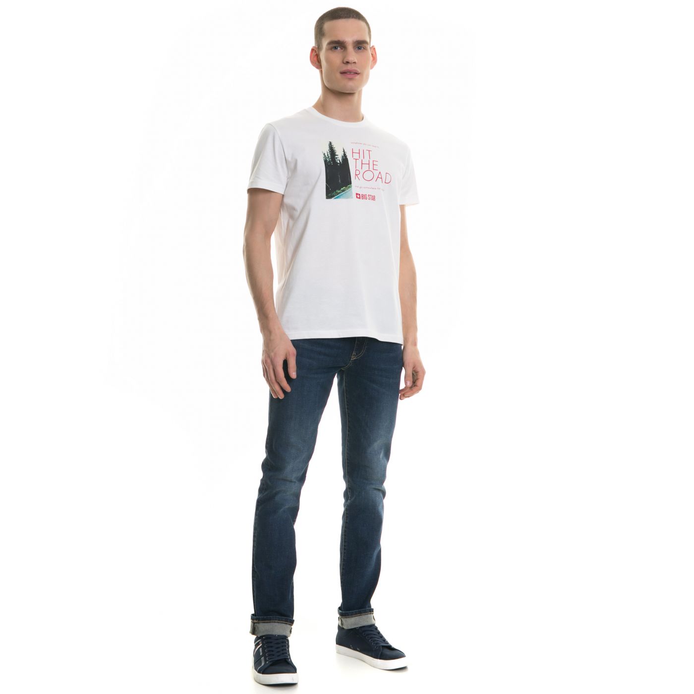 Big Star Man's Shortsleeve T-shirt 154405 -101