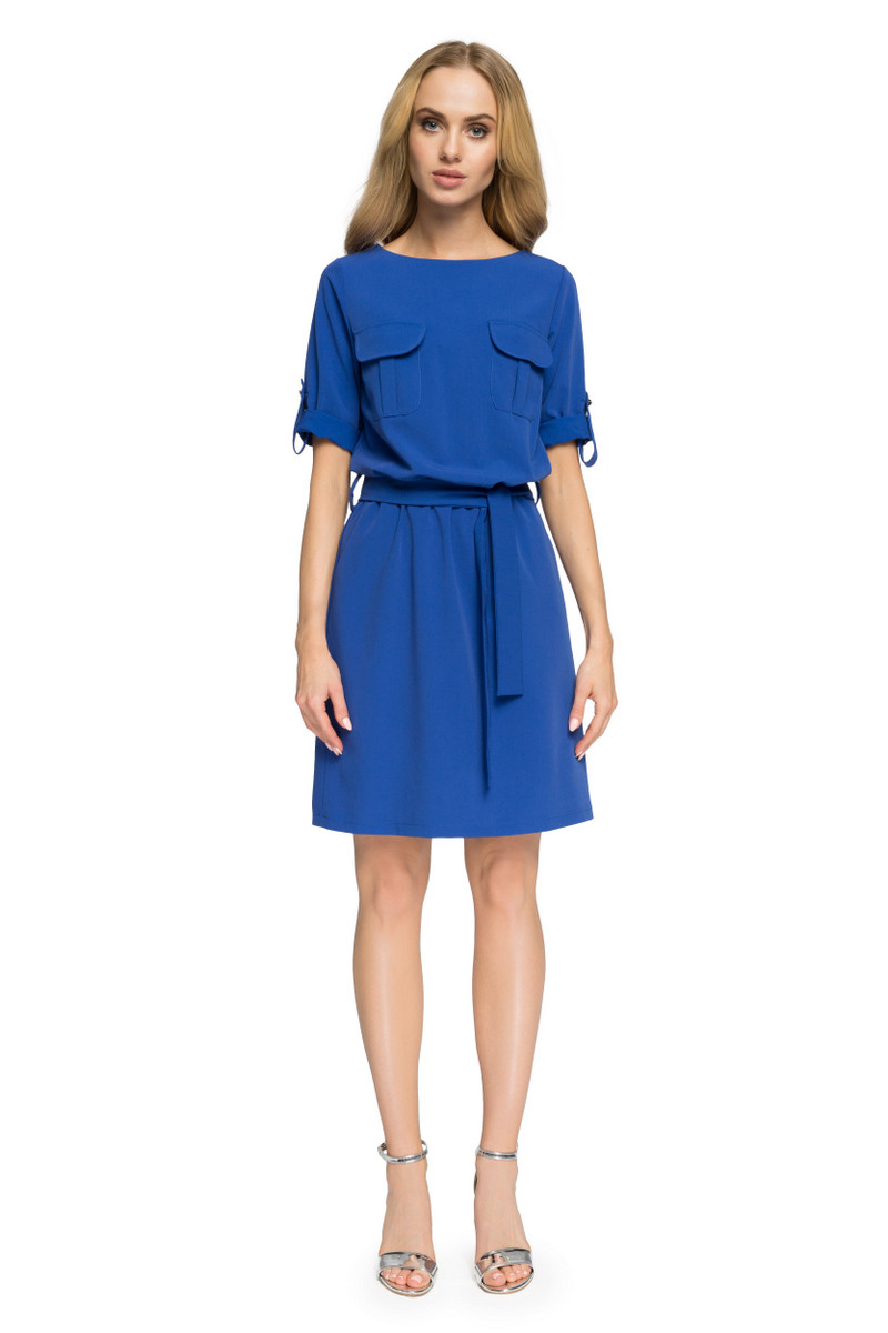 Stylove Woman's Dress S029 Royal