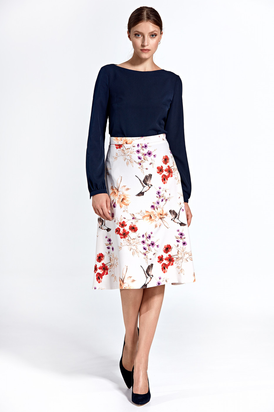 Colett Woman's Skirt Csp05 Pattern Ecru
