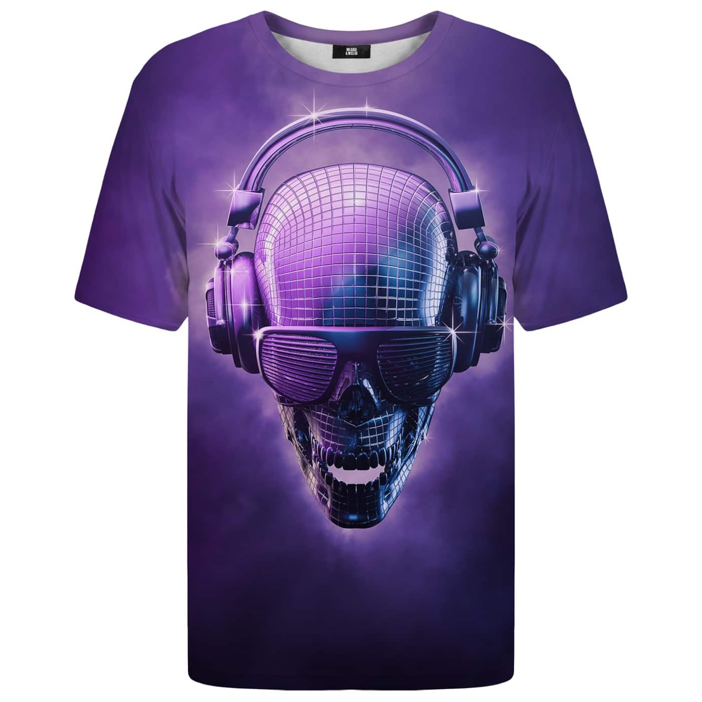 Meeste T-särk Mr. GUGU & Miss GO Disco Skull