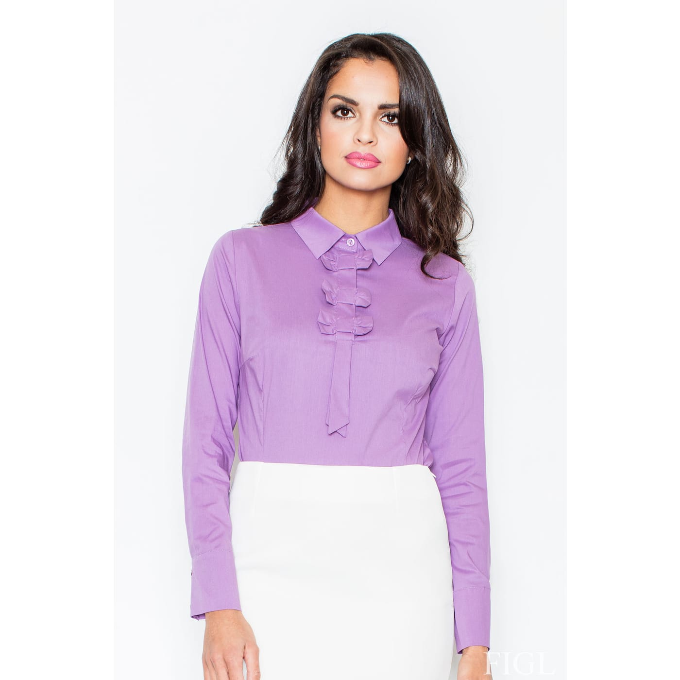 Figl Woman's Blouse M001 Purple