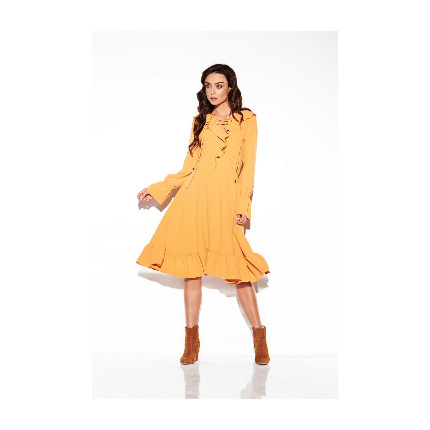 Lemoniade Woman's Dress L313 Camel