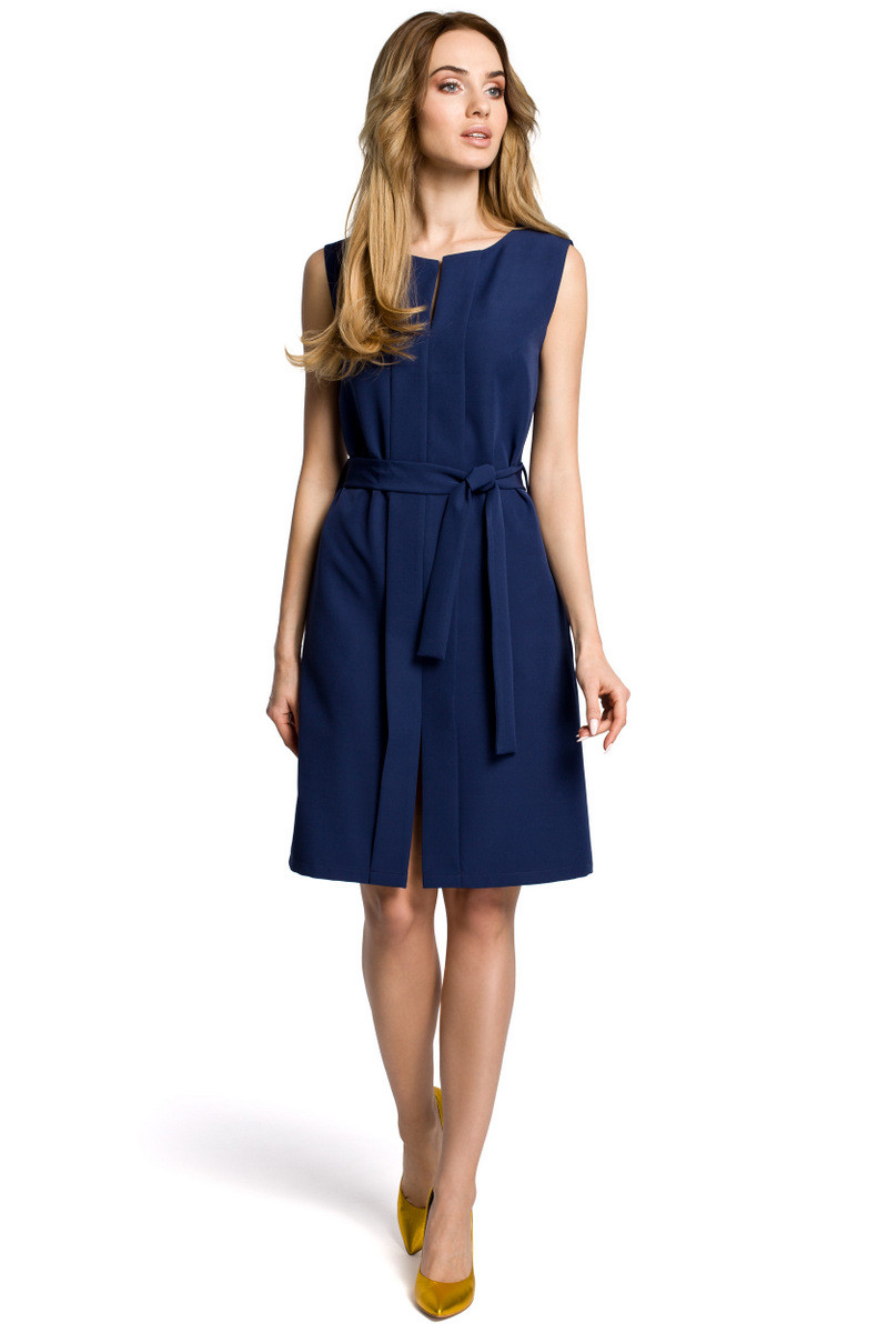 Made Of Emotion Woman's Dress M365 Navy Blue