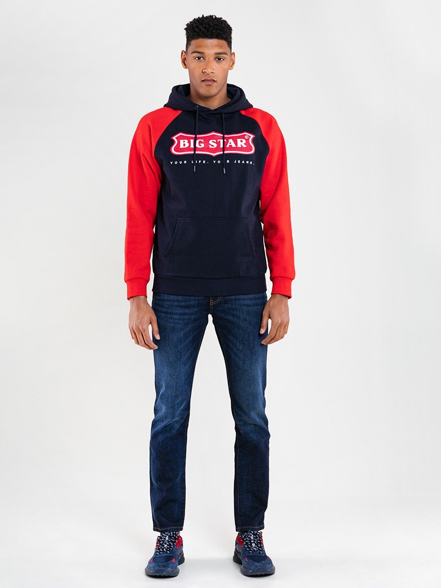 Big Star Man's Hooded Sweatshirt 174252 -403