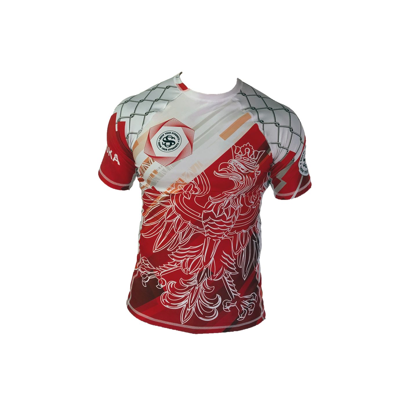 ShowYourStrength Man's T-shirt Rashguard PL Light