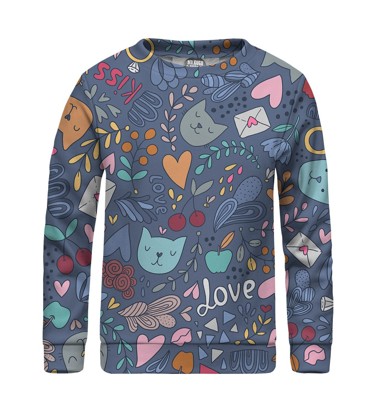 Mr. GUGU & Miss GO Unisex's Sweater KS-PC838 Violet