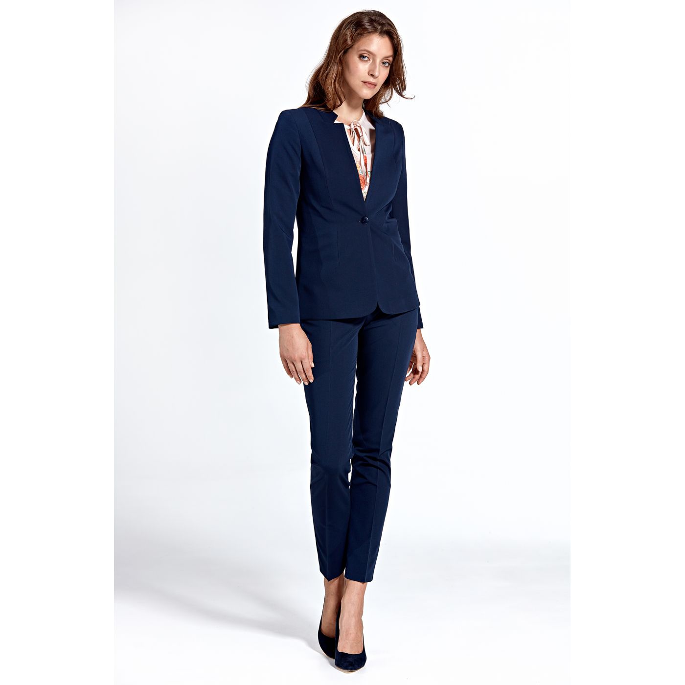 Colett Woman's Jacket Cz05 Navy Blue