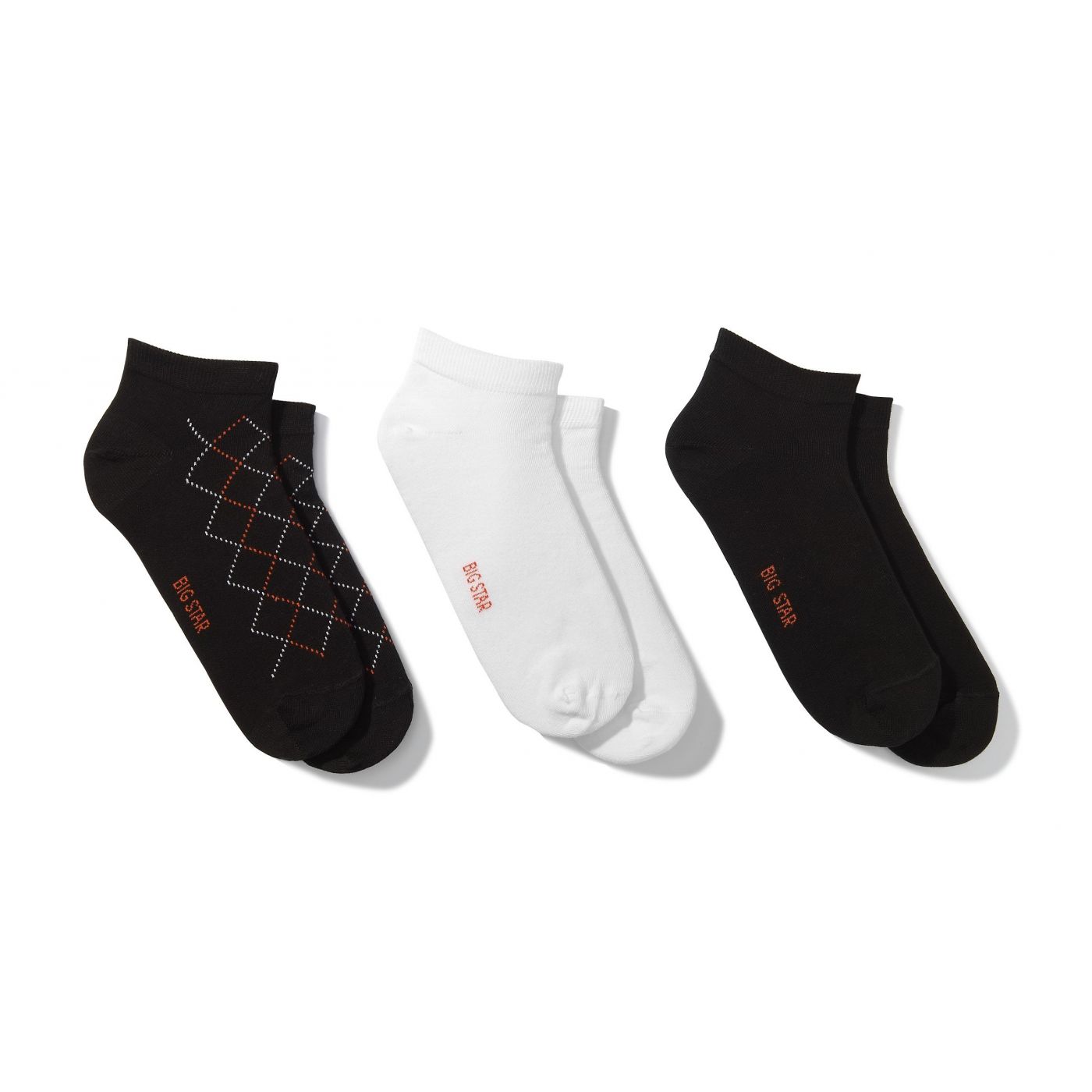 Big Star Man's Footlets 273481 Multicolour-0