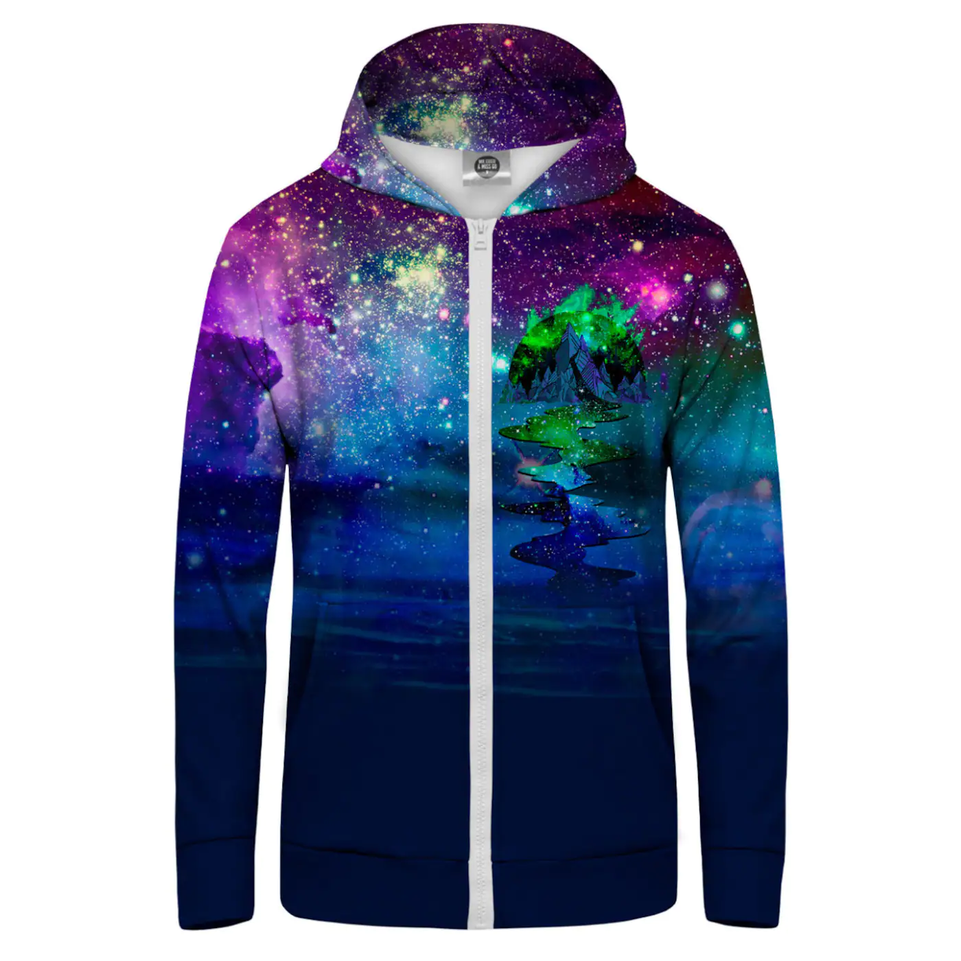 Mr. GUGU & Miss GO Unisex's Hoodie HKZ-U-PC 1743 Purple