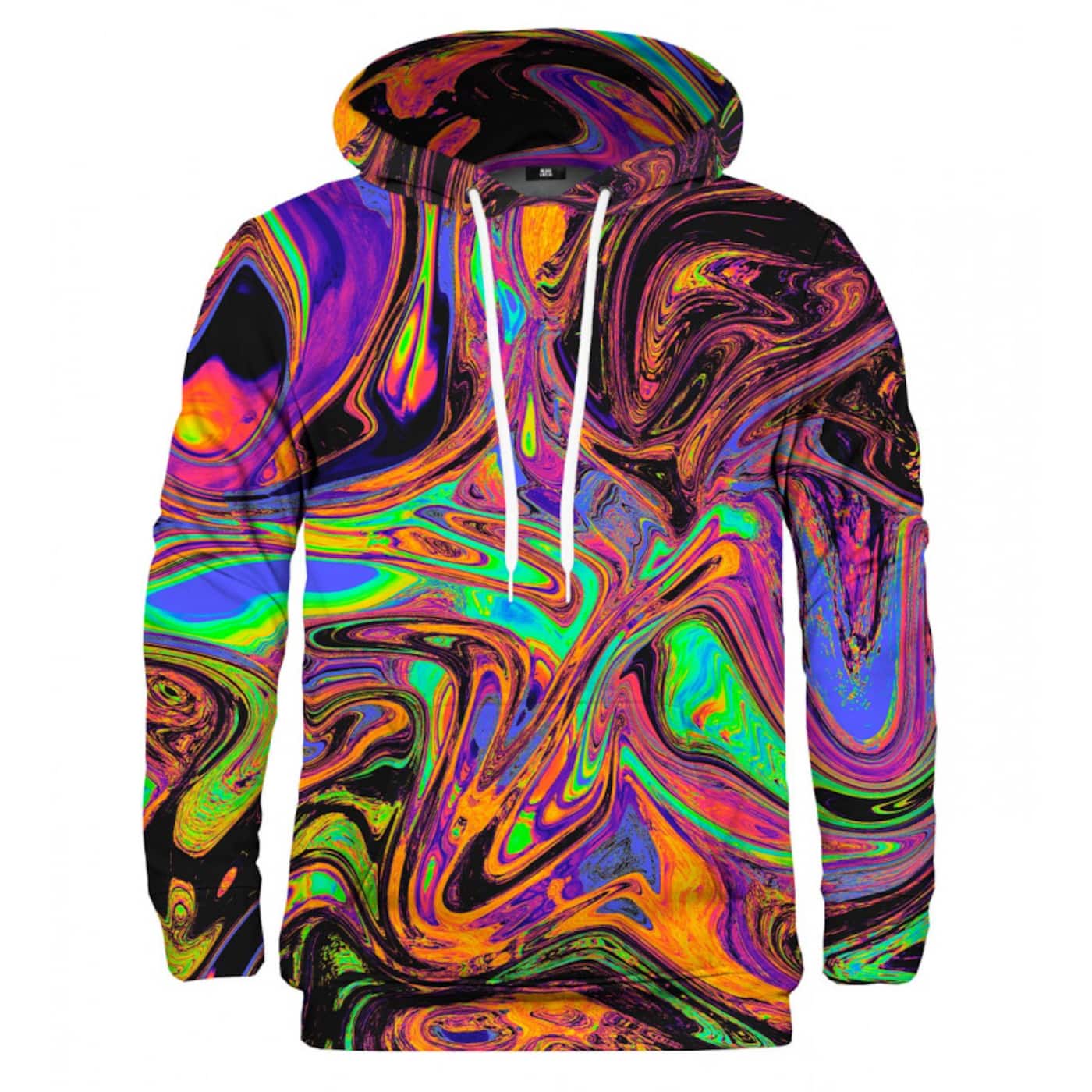 Mr. GUGU & Miss GO Unisex's Hoodie Kangaroo H-K1723 Violet