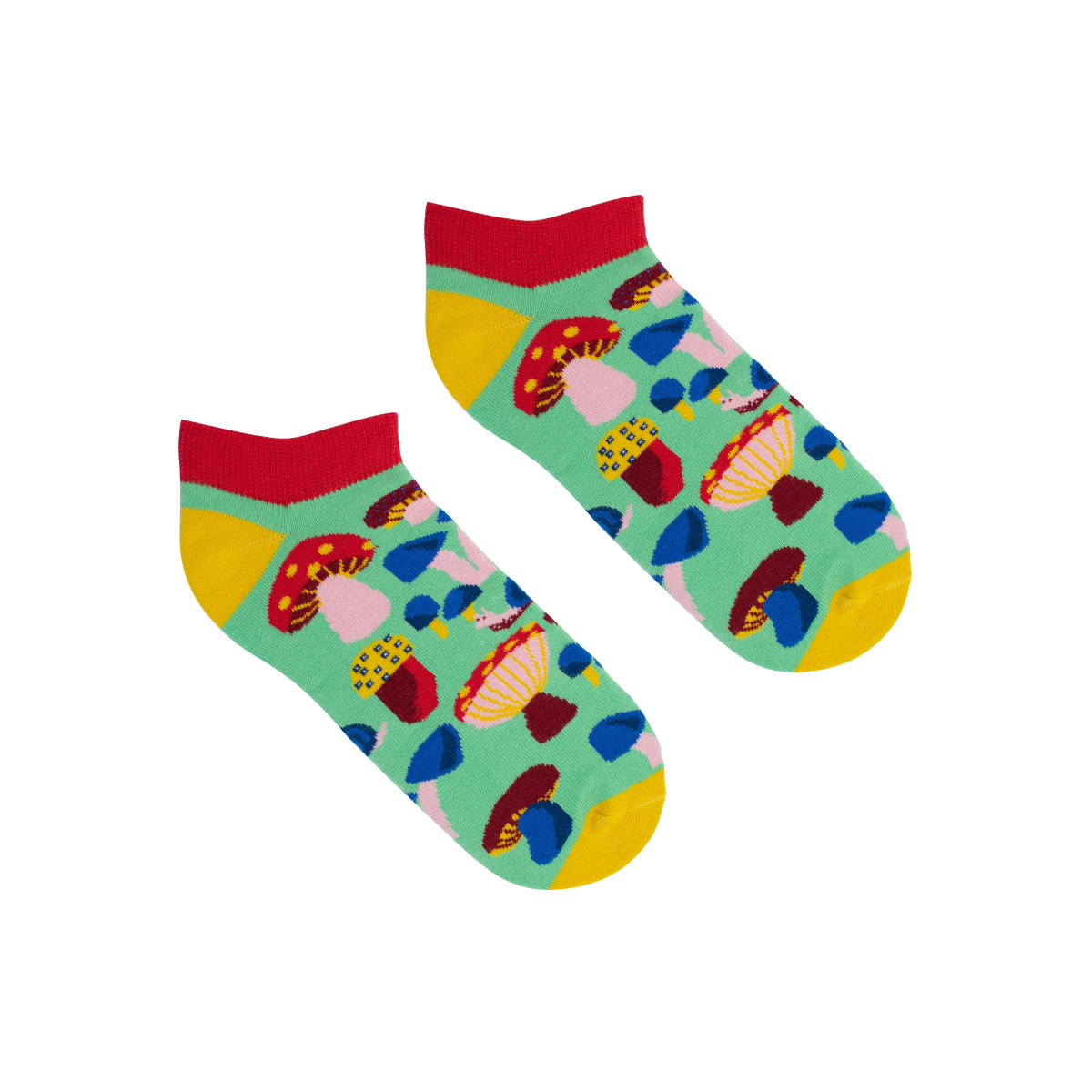 Kabak Unisex's Socks Short Fungi