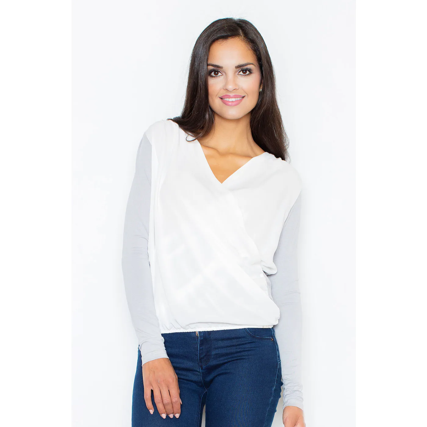 Figl Woman's Blouse M375 Dark