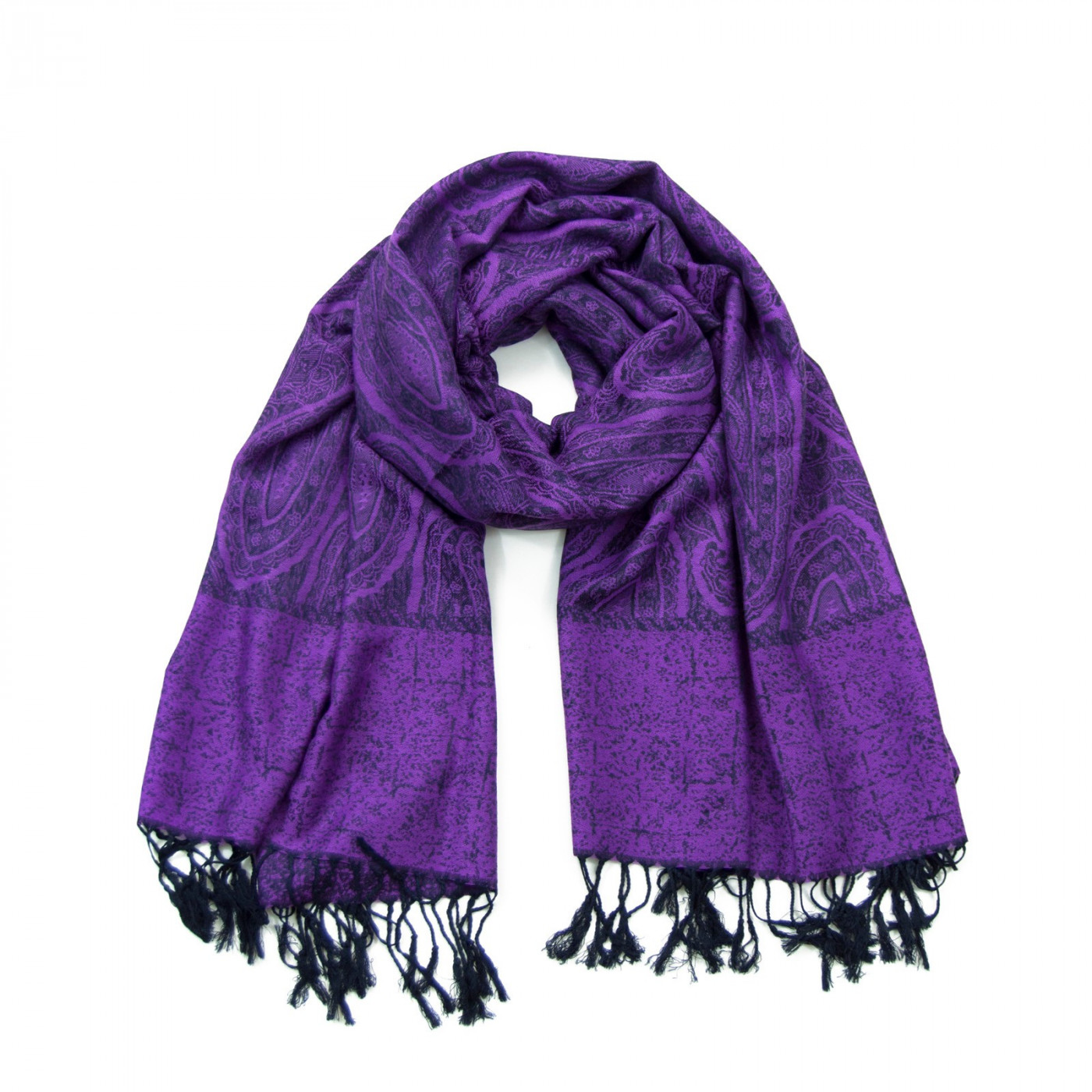 Art Of Polo Woman's Scarf Sz16315 Violet